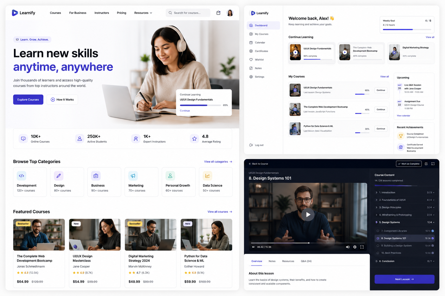 Online Course Platform preview